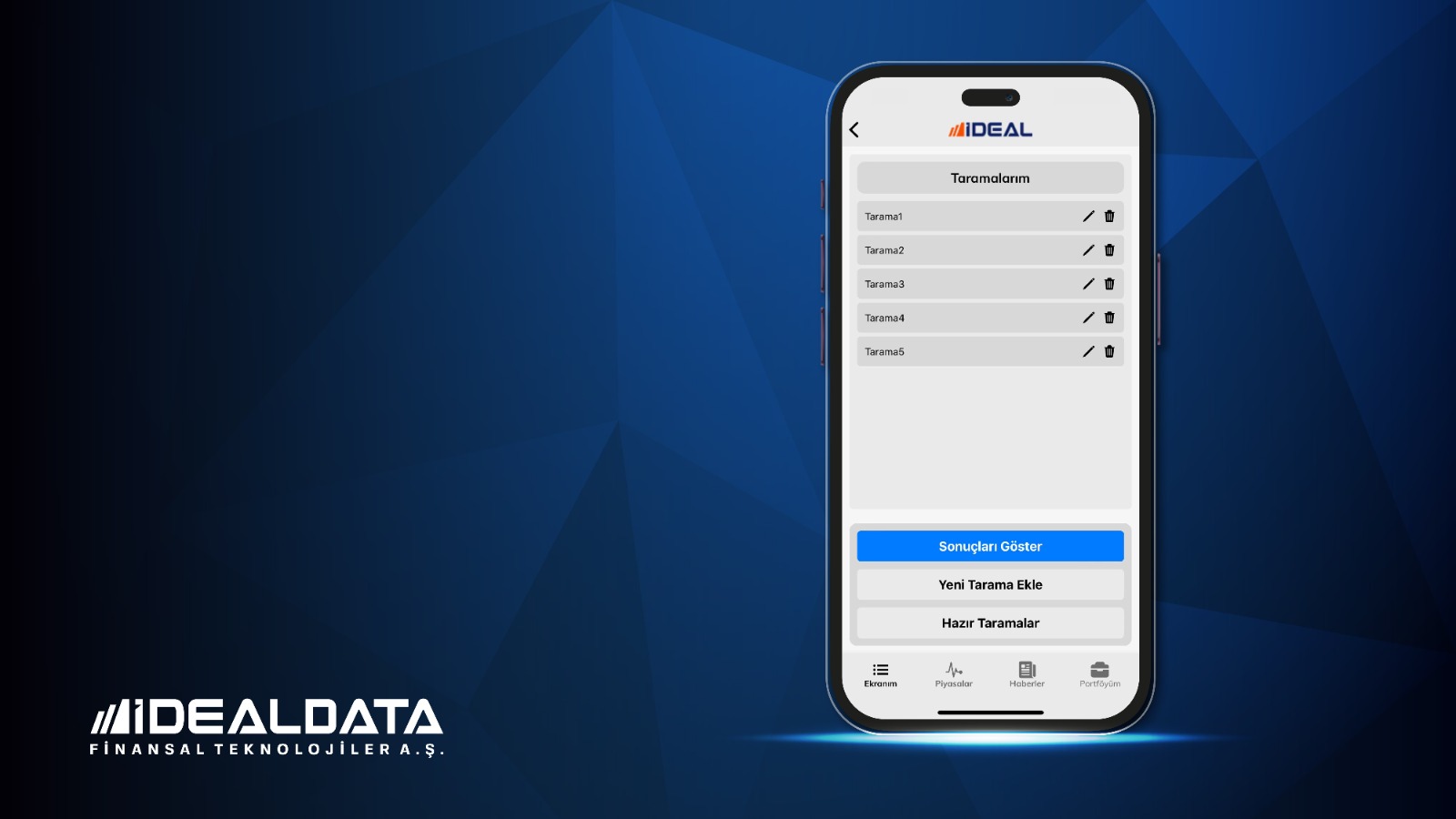 iDeal Data’dan, iDeal Mobil kullanıcılarına kolaylık sağlayacak yeni özellik: Tarama Modülü