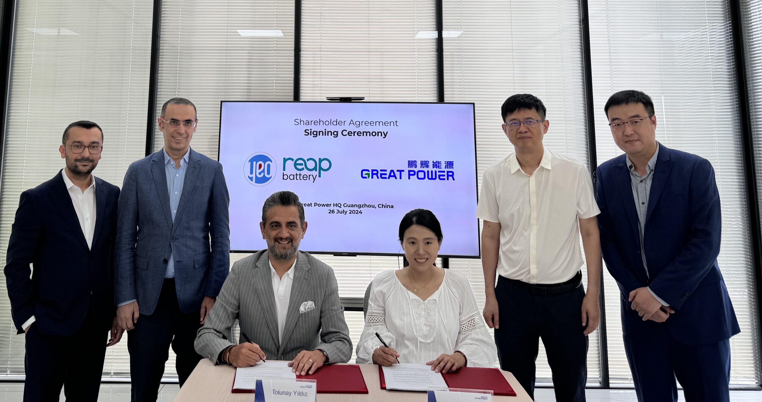 Reap Battery ve Great Power, küresel batarya pazarı için hazır!