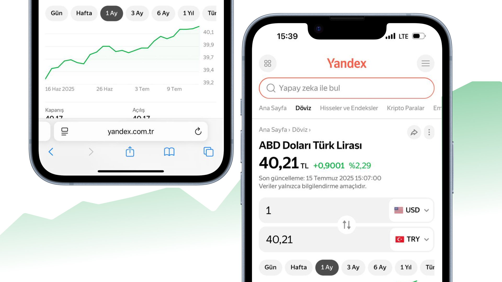 Yandex Türkiye, finansal trendleri takip etmek için Yandex Finans’ı kullanıma sunuyor