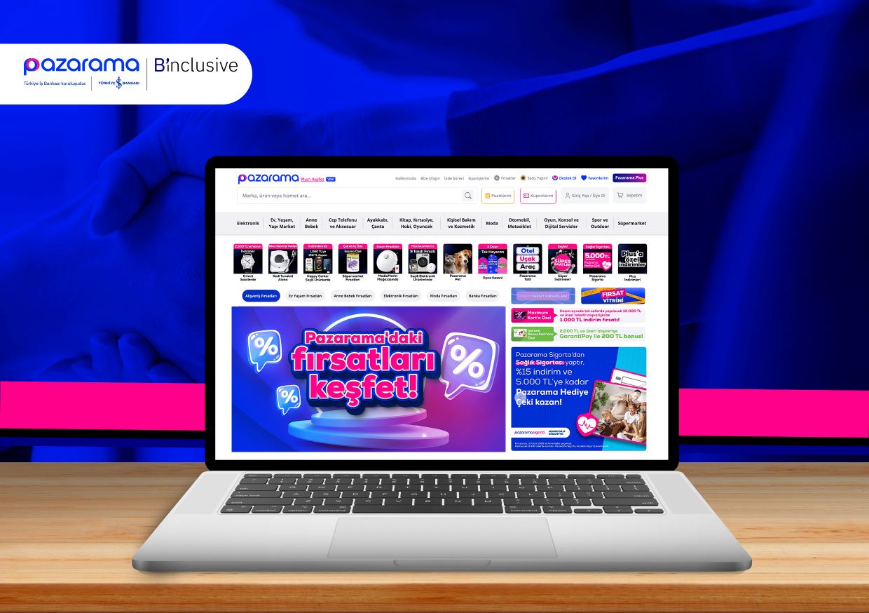 Pazarama’dan yapay zekâ destekli erişilebilirlik platformu Binclusive ile iş birliği