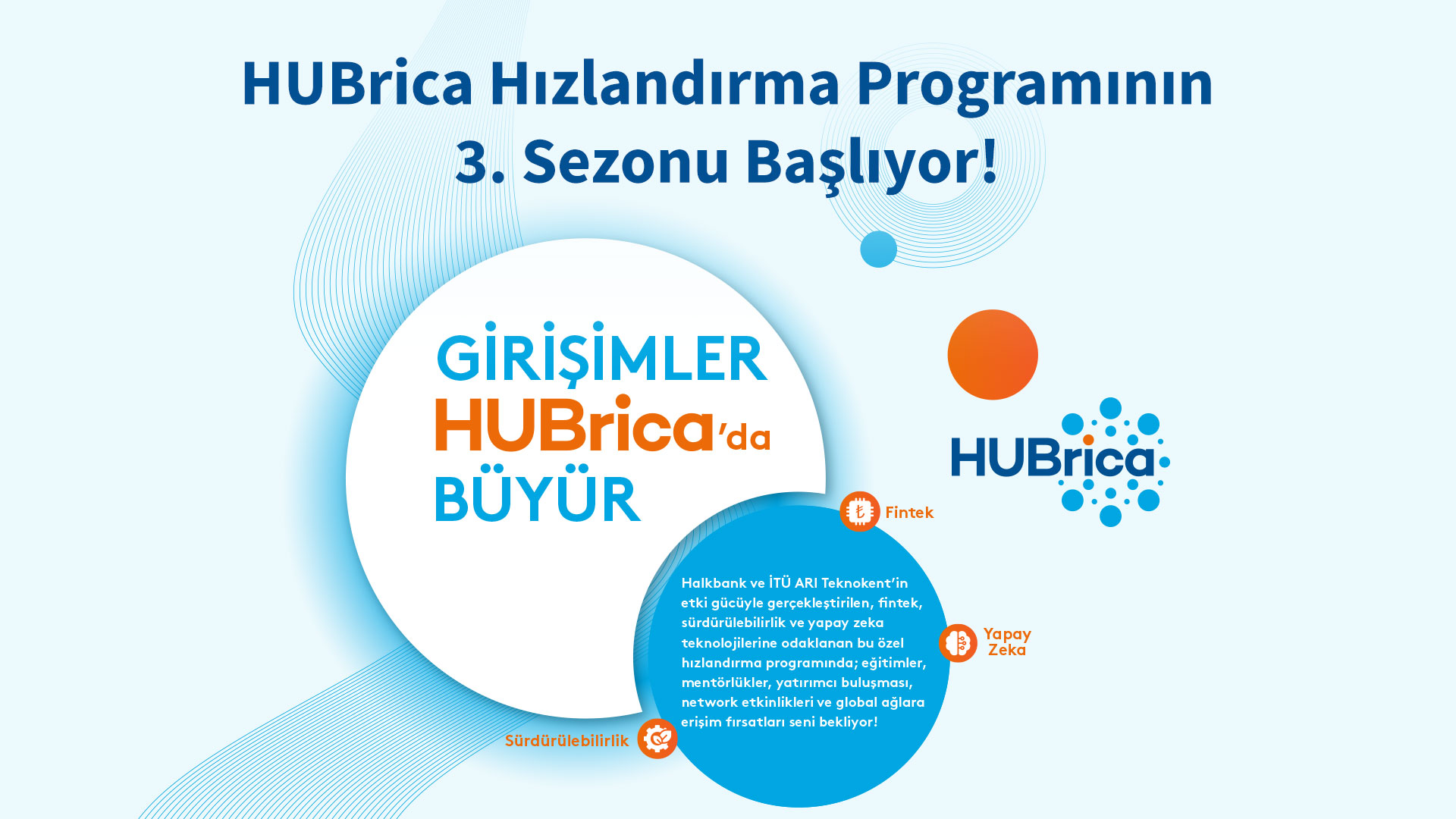 HUBrica Hızlandırma Programı’nın 3. dönem başvuruları başladı