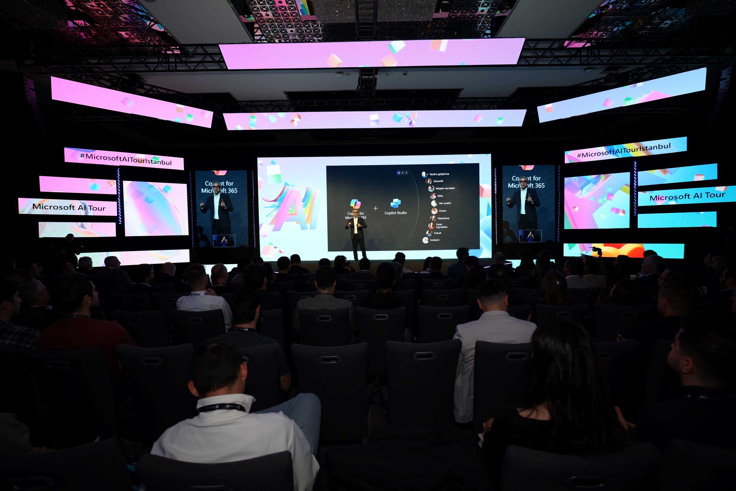 Microsoft Türkiye “Microsoft AI Tour” etkinliğinde iş liderleri ve bilişim profesyonelleri buluştu